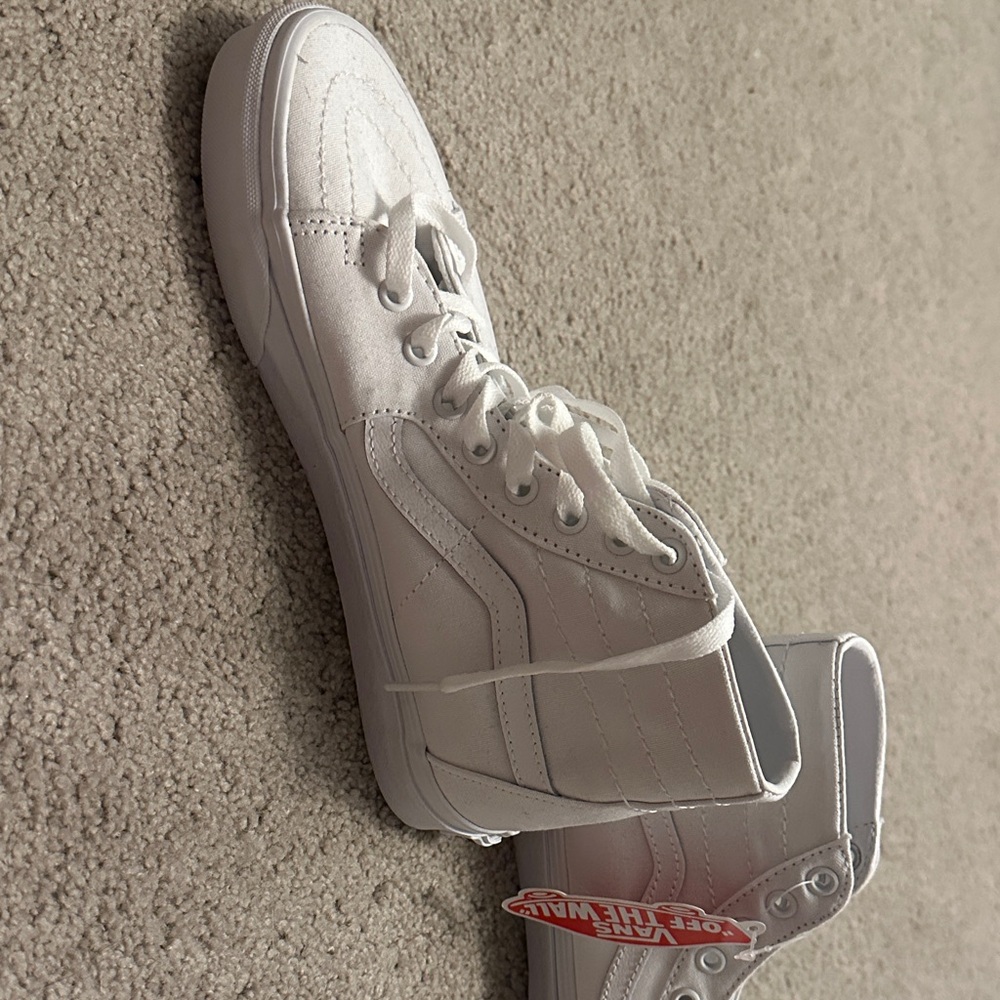 Vans White High-Top Sneakers